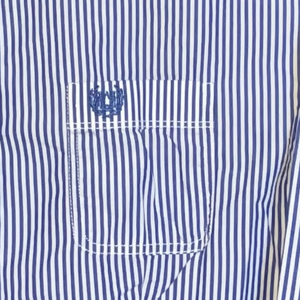 Panhandle Rough Stock Striped Button Up - Picture 3 of 7